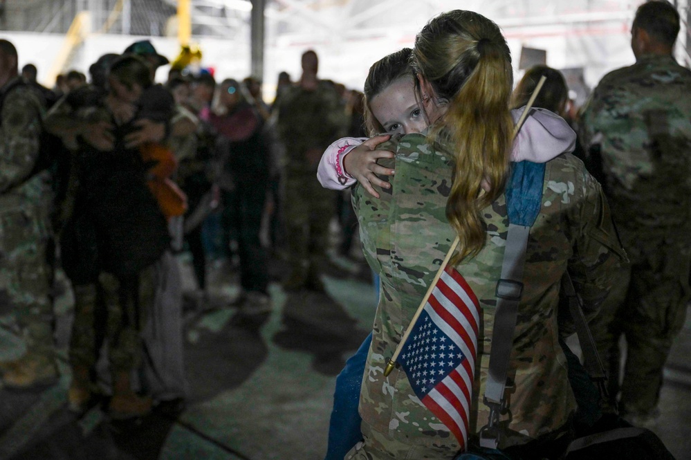 Vermont Air National Guard wing returns home