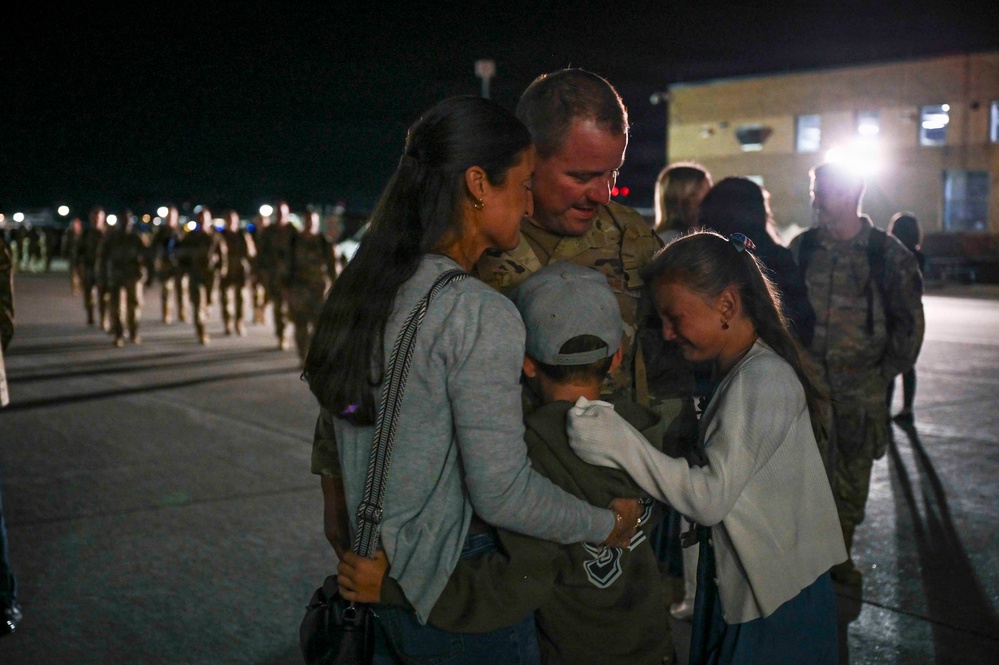 Vermont Air National Guard wing returns home