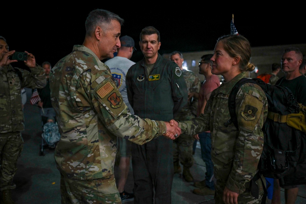 Vermont Air National Guard wing returns home