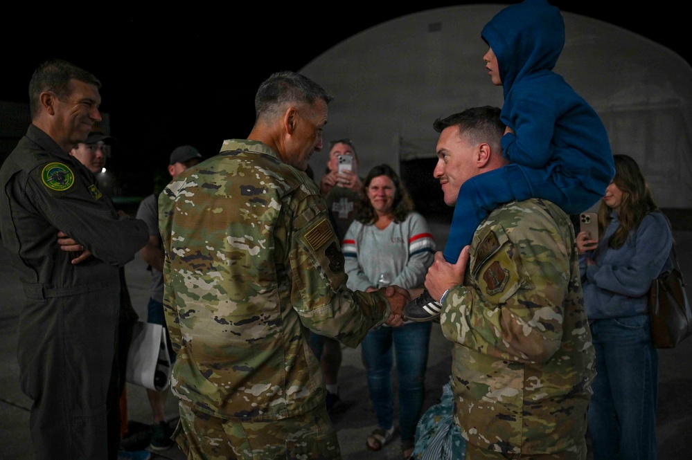 Vermont Air National Guard wing returns home