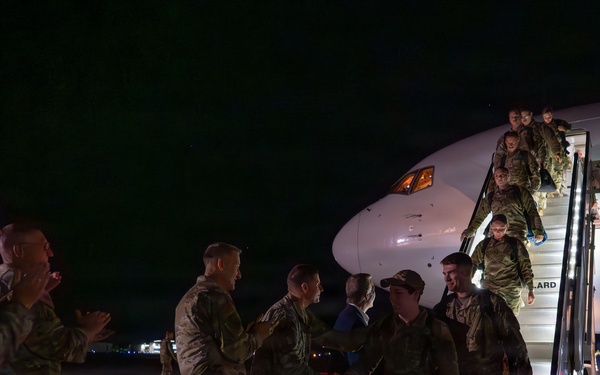 Green Mountain Boys Return Home