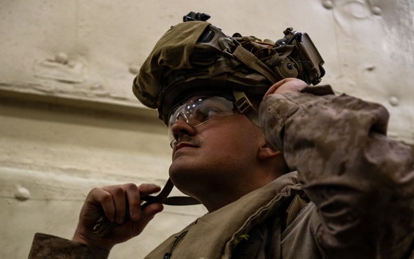 U.S. Marines Conduct Routine Operations aboard USS Boxer