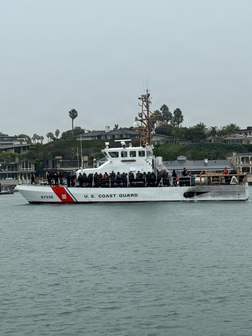 Coast Guard interdicts 24 aliens 3 miles south of Santa Barbara Island
