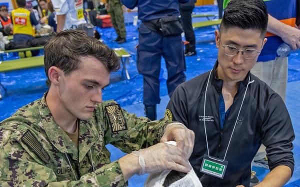 USNMRTC Yokosuka Strengthens Bilateral Disaster Medical Readiness at Big Rescue Kanagawa 2026