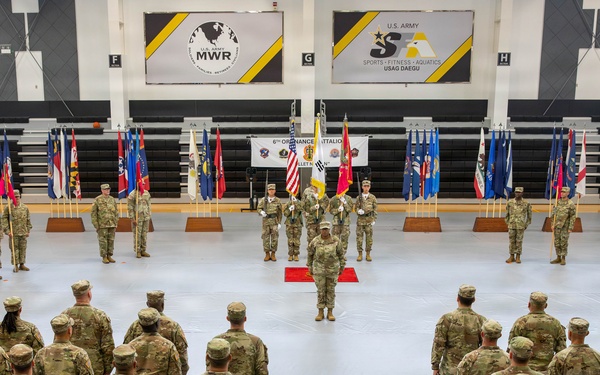 6th Ordnance Battalion Marks Enlisted Leadership Change