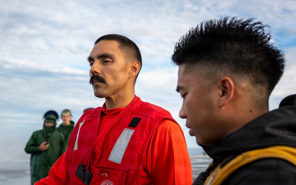 USS Theodore Roosevelt Countermeasure Washdown