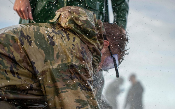 USS Theodore Roosevelt Countermeasure Washdown