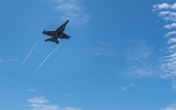 USS Theodore Roosevelt conducts flight operations