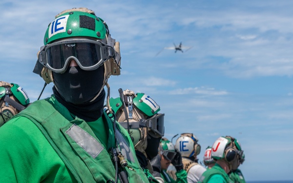 USS Theodore Roosevelt conducts flight operations