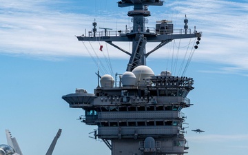 USS Theodore Roosevelt conducts flight operations