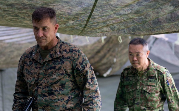 Distinguished Visitors Tour III MEF Forward on Camp Kengun | Yama Sakura 91