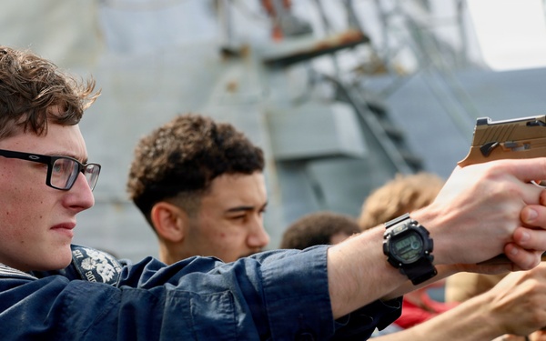 John Finn Conducts A Weapons Familiarization Training