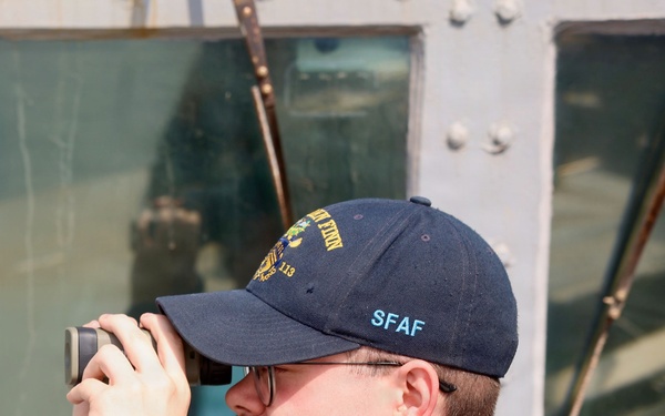 John Finn Stands Watch