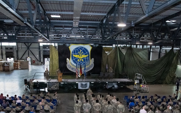 721st APS welcomes new commander in change of command ceremony