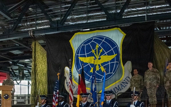 721st APS welcomes new commander in change of command ceremony