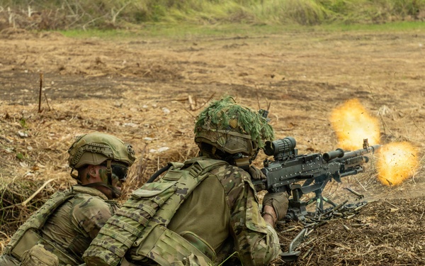 SGS 26 Platoon Live-Fire Rehearsal Exercise