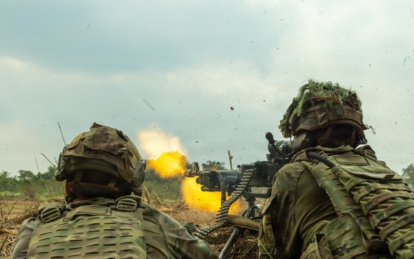 SGS 26 Platoon Live-Fire Rehearsal Exercise