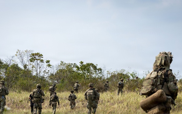 SGS 26 Platoon Live-Fire Rehearsal Exercise