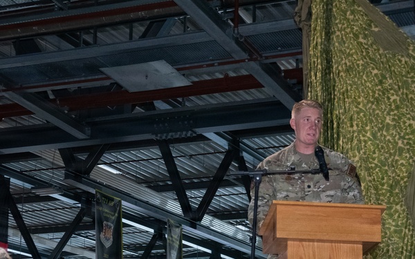 721st APS welcomes new commander in change of command ceremony