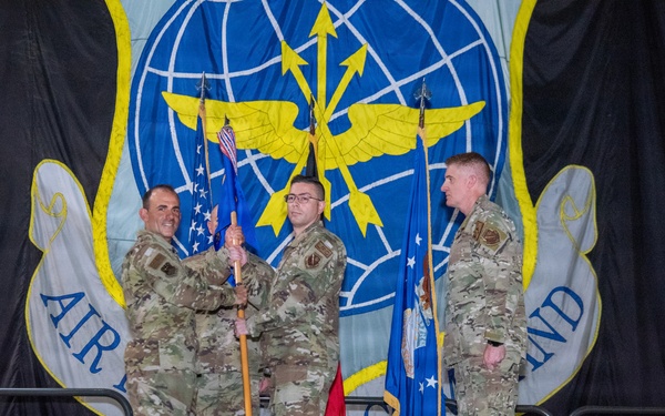 721st APS welcomes new commander in change of command ceremony