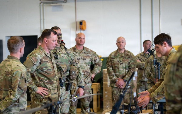Gen. Anderson participates in sUAS presentation