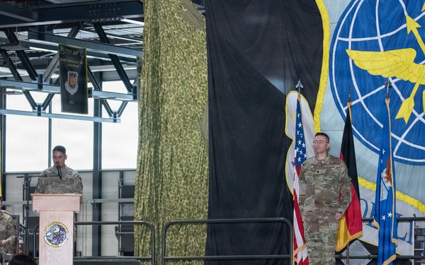 721st APS welcomes new commander in change of command ceremony