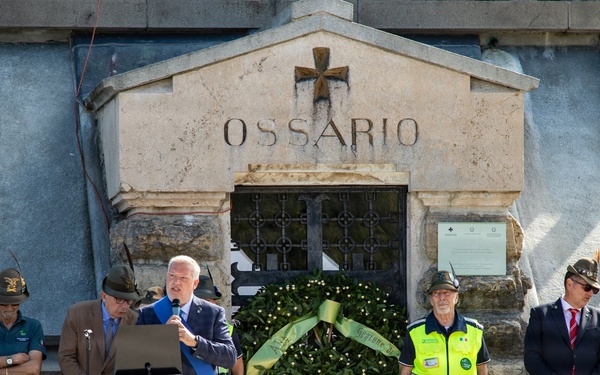 Regional leaders honor fallen, celebrate 100 years of Monte Pasubio War Memorial