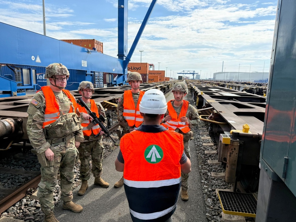 Soldiers Working Together at Wilhelmshaven, Germany photo 1