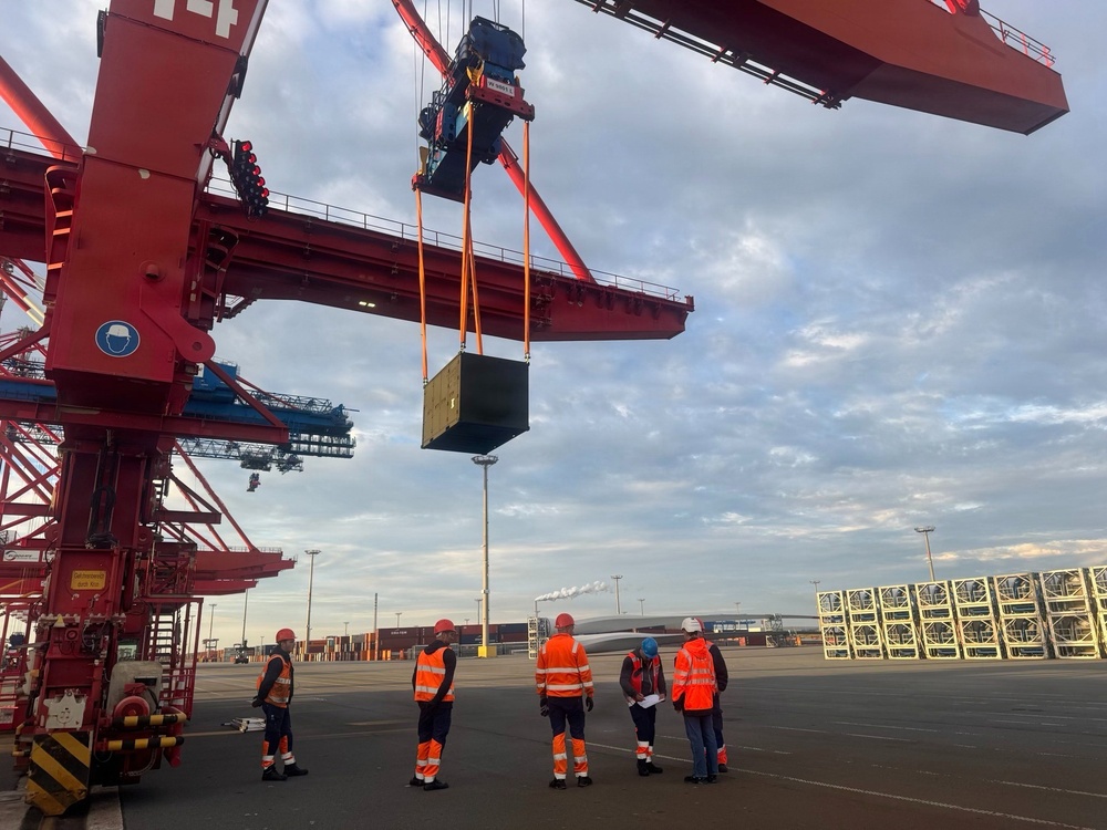 Soldiers Working Together in Wilhelmshaven, Germany