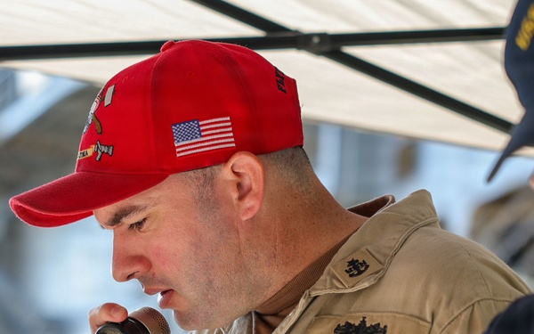 USS Iwo Jima Commences 80/10 Damage Control Evolution
