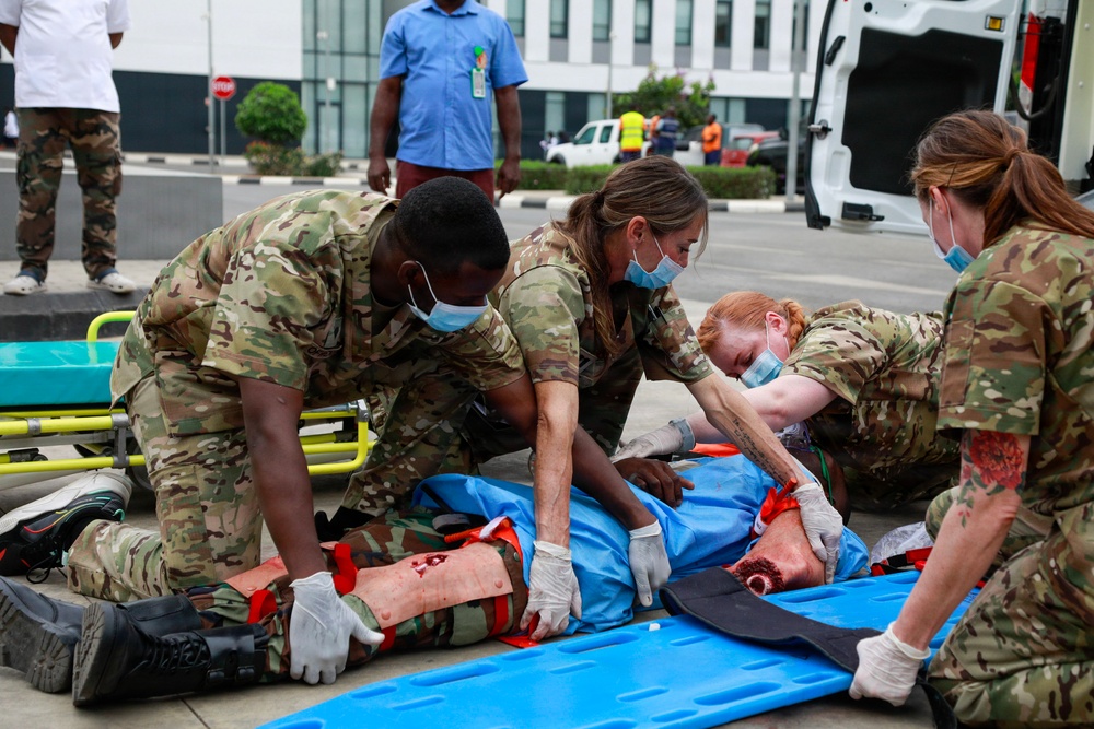 US, Angola conduct trauma activation simulation