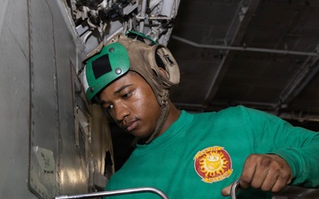 USS George H.W. Bush Conducts Daily Operations