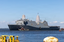 Mid-Atlantic Regional Maintenance Center Delivers USS Mesa Verde Following a Selected Restricted Availability
