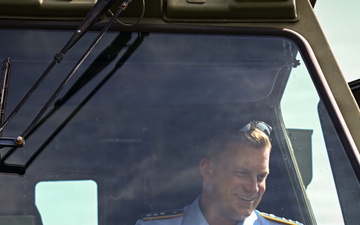 German Air and Space Force Headquarters Delegation visits 606th ACS