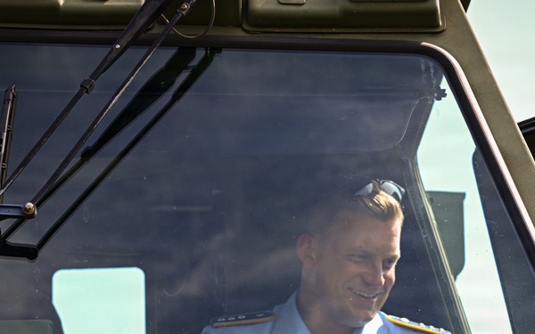 German Air and Space Force Headquarters Delegation visits 606th ACS
