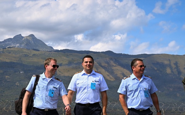 German Air and Space Force Headquarters Delegation visits 606th ACS