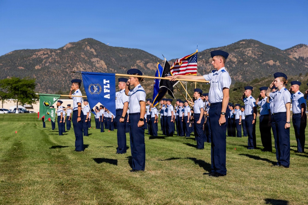 Prep School cadet candidates march in Parents’ Weekend Parade 2026