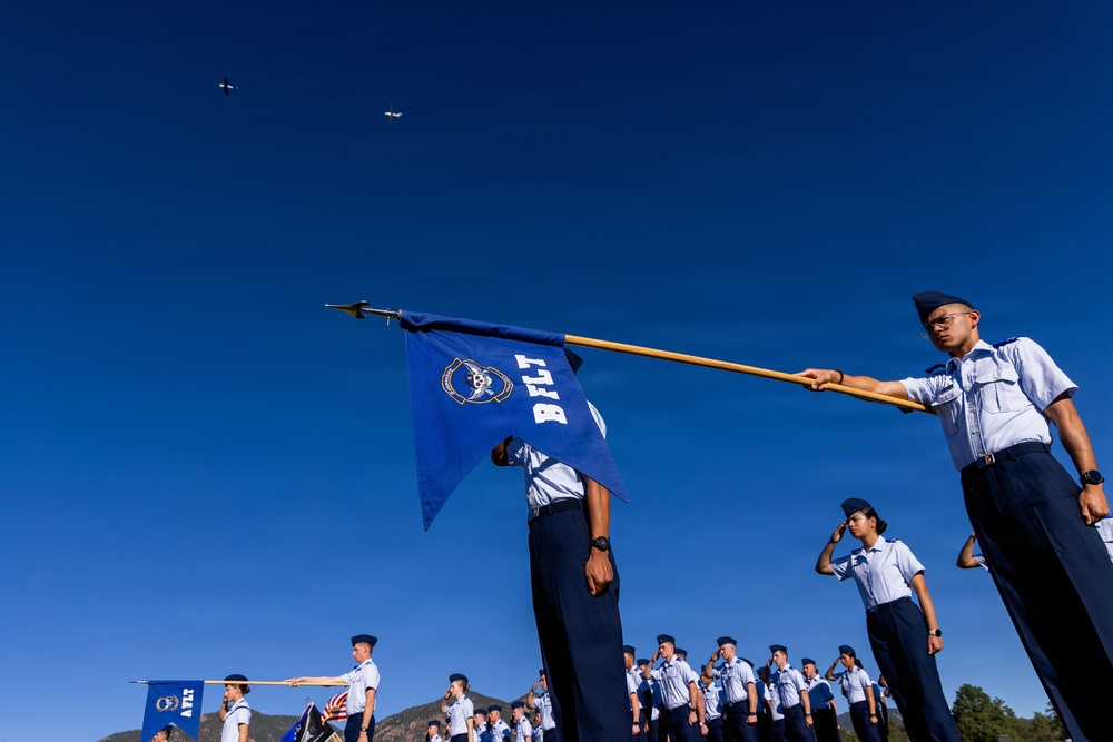 Prep School cadet candidates march in Parents’ Weekend Parade 2026