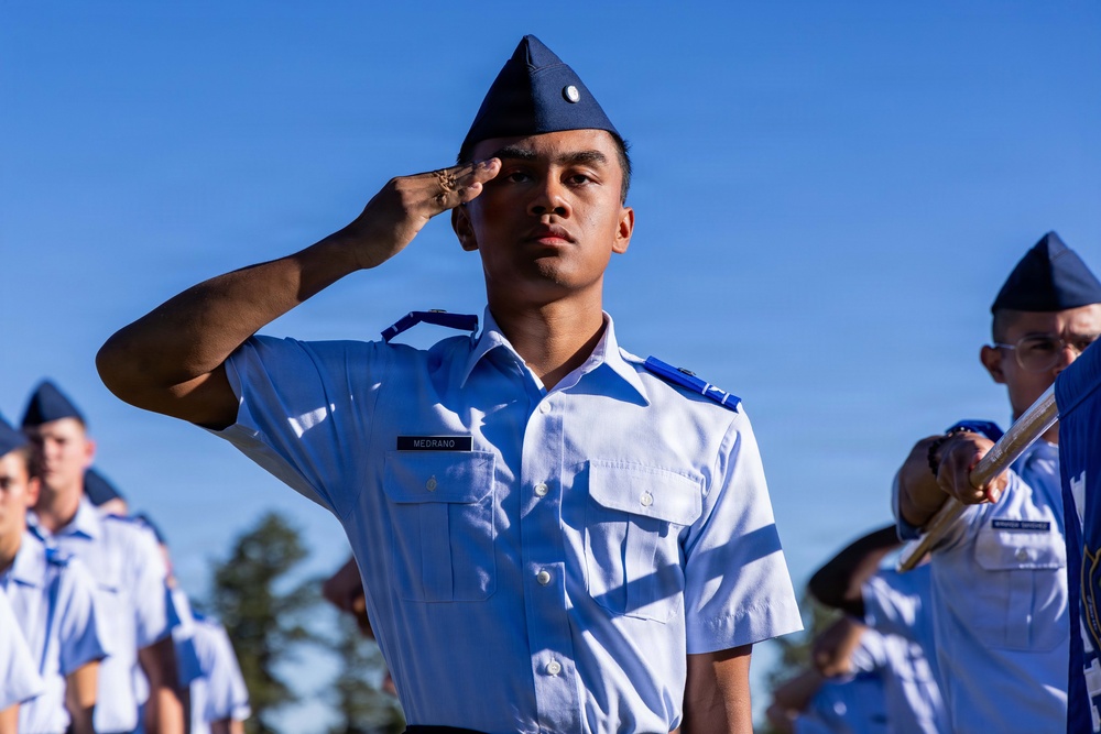 Prep School cadet candidates march in Parents’ Weekend Parade 2026