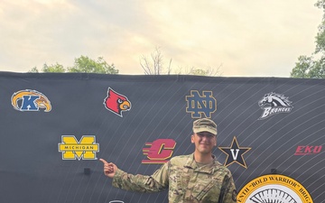 SMP Cadet Bridges National Guard Experience and ROTC Leadership at Advanced Camp