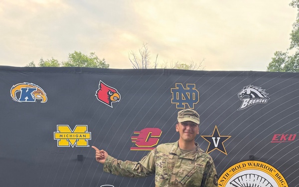 SMP Cadet Bridges National Guard Experience and ROTC Leadership at Advanced Camp