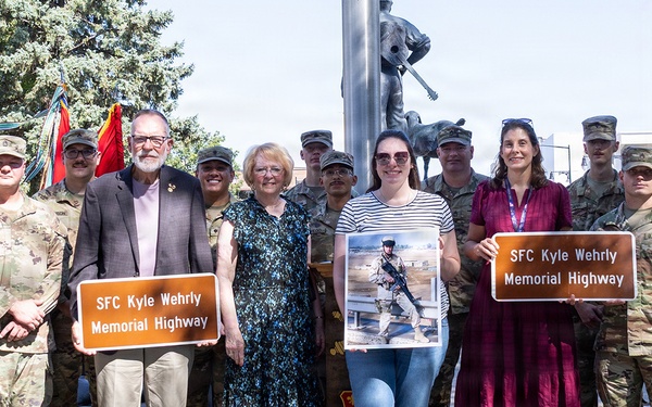 Route 150 Through Galesburg Dedicated in Honor of Fallen Illinois National Guard Member