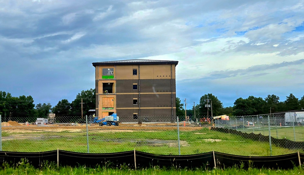 September 2026 construction operations of Officers Quarters Project at Fort McCoy