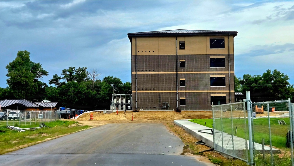 September 2026 construction operations of Officers Quarters Project at Fort McCoy