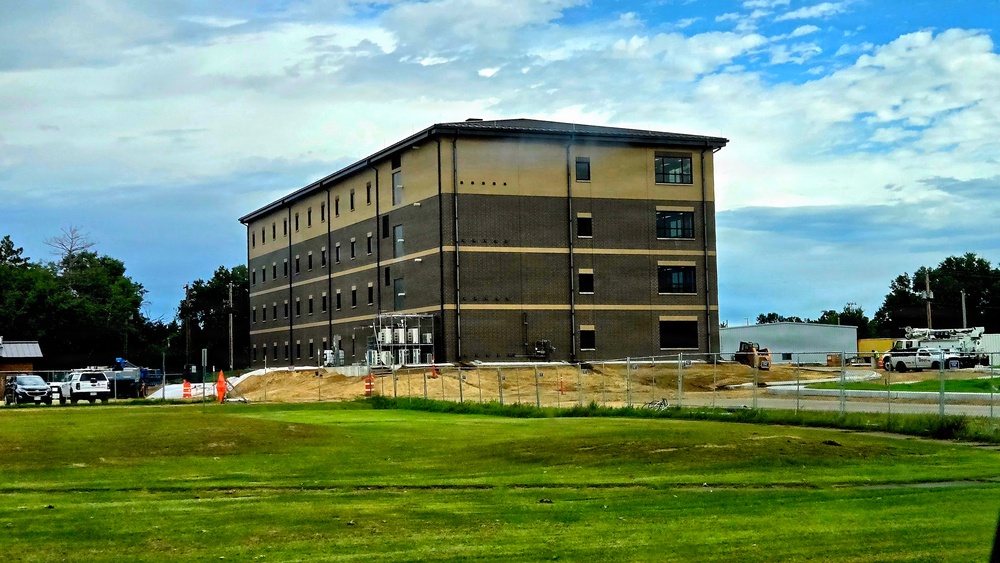 September 2026 construction operations of Officers Quarters Project at Fort McCoy