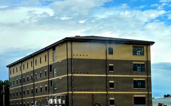 September 2026 construction operations of Officers Quarters Project at Fort McCoy