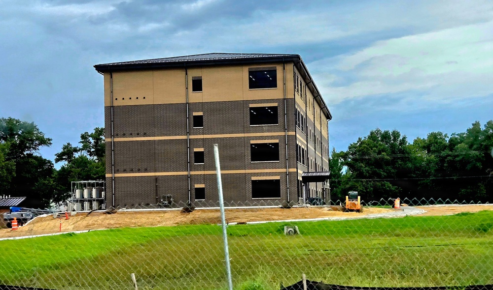 September 2026 construction operations of Officers Quarters Project at Fort McCoy
