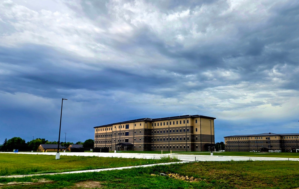 September 2026 construction operations of East Barracks Project at Fort McCoy