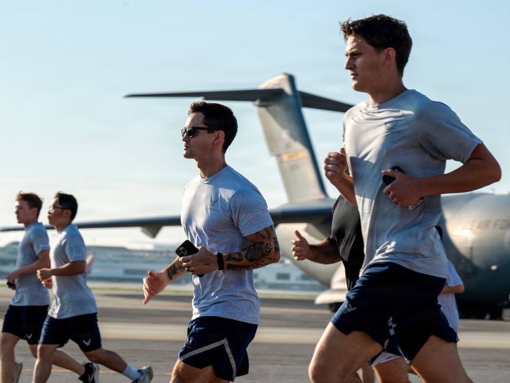 The 437th Airlift Wing Run