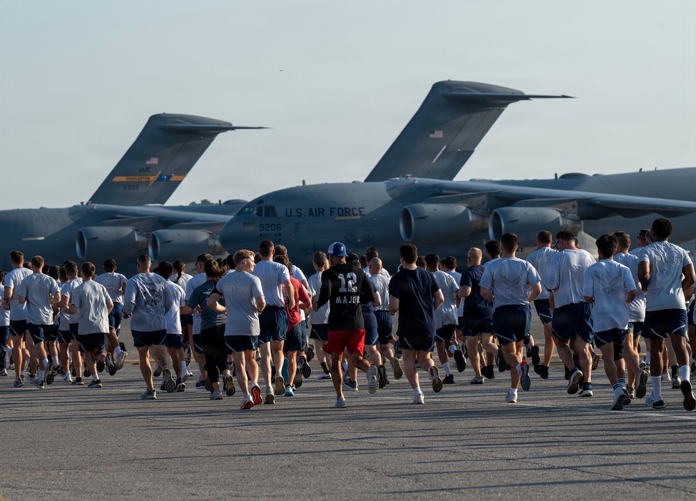 The 437th Airlift Wing Run